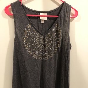 Rhinestone Tank-Top